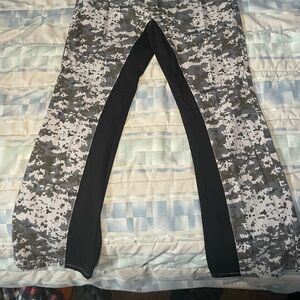 Camoflauge Flare Jeans